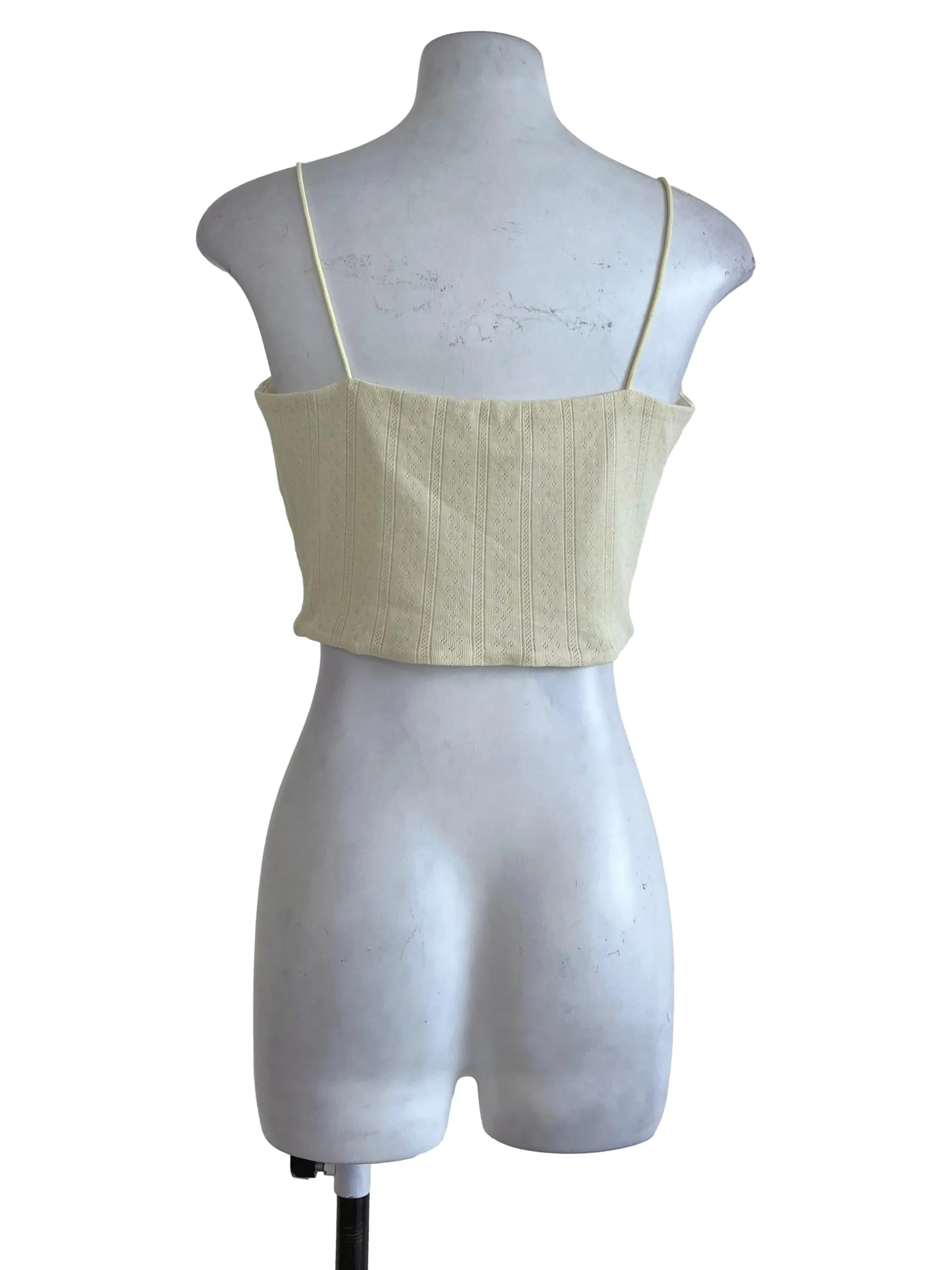 Soft Yellow Tank Top