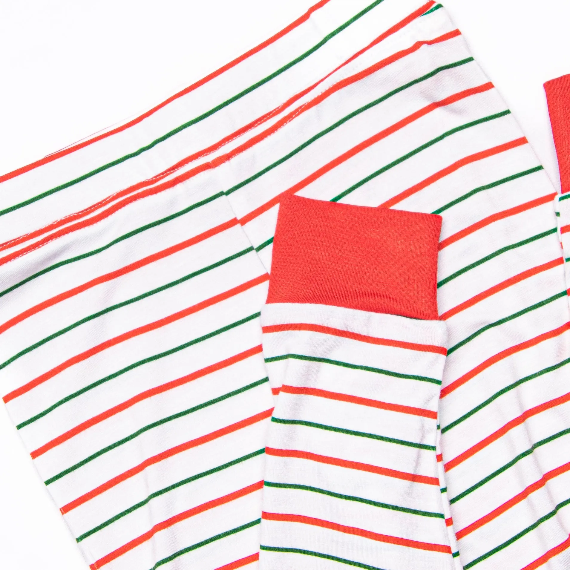 Spearmint Slumber Bamboo Pajama Set, Red