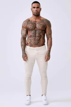 Spray-On Stretch Chino - Stone