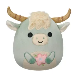 Squishmallows 5" Easter - Armie the Highland Cow with Flower