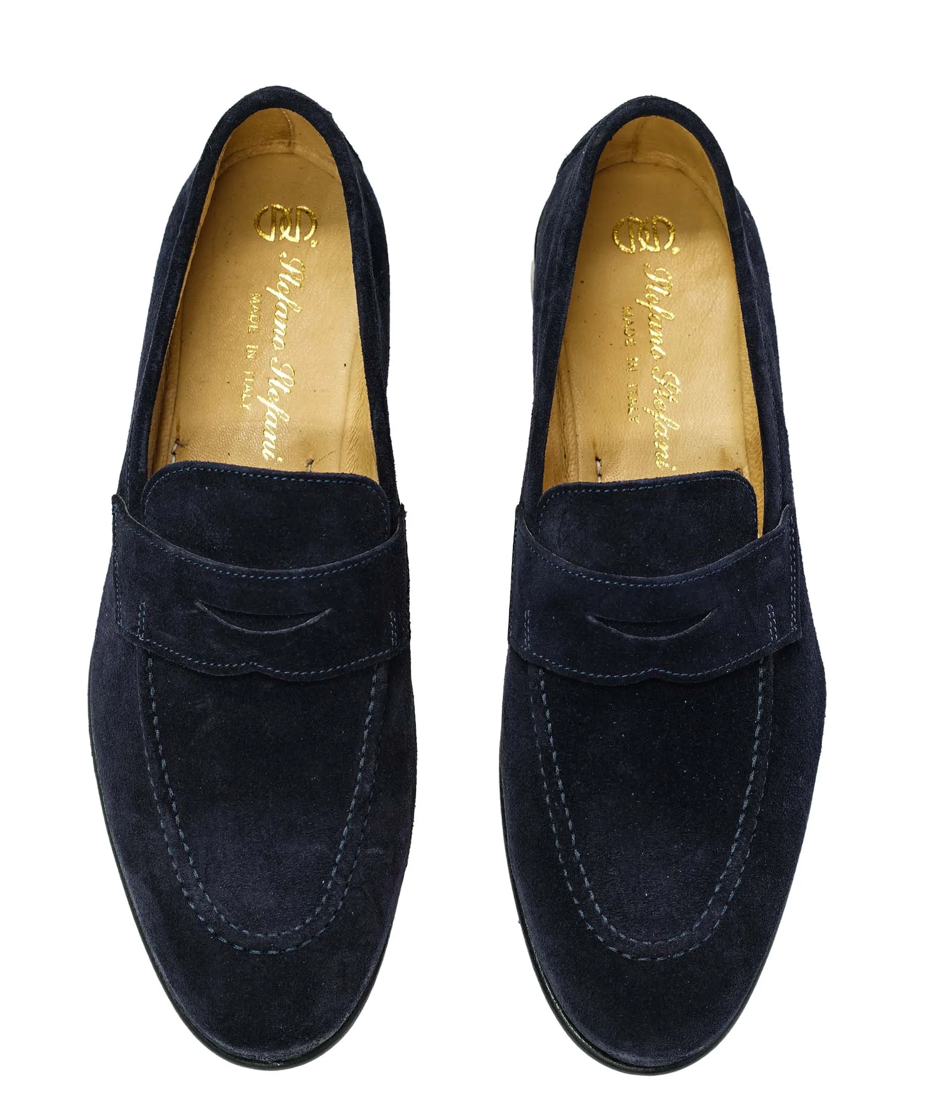 Stefano Stefani Men's Cashmere Blue Loafer 10522 20%OFF
