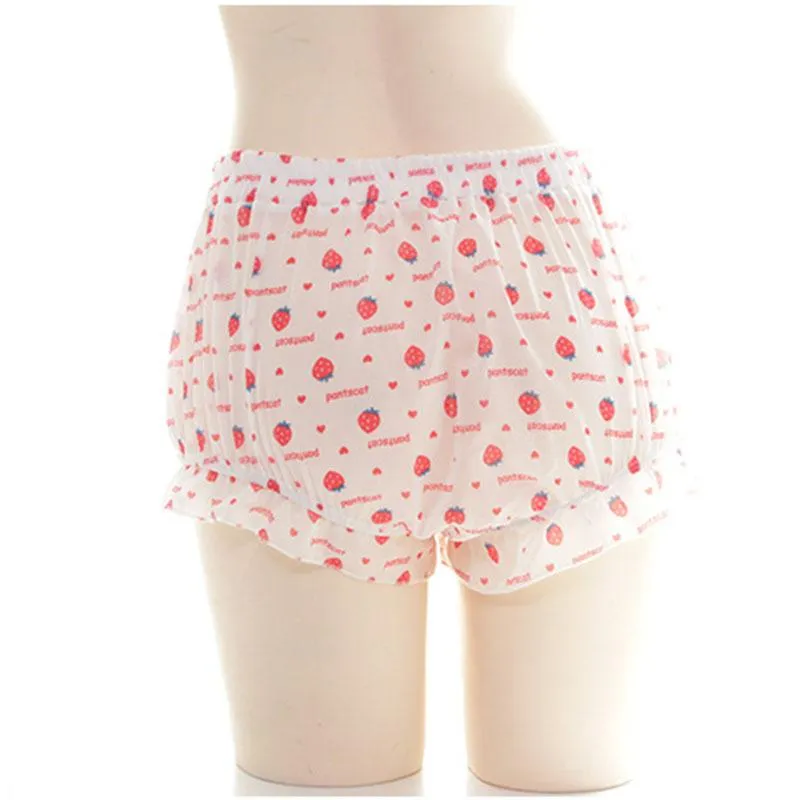 Strawberry Chiffon Shorts SD01164
