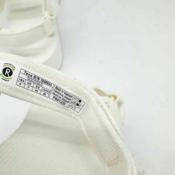 teva classic white sandal
