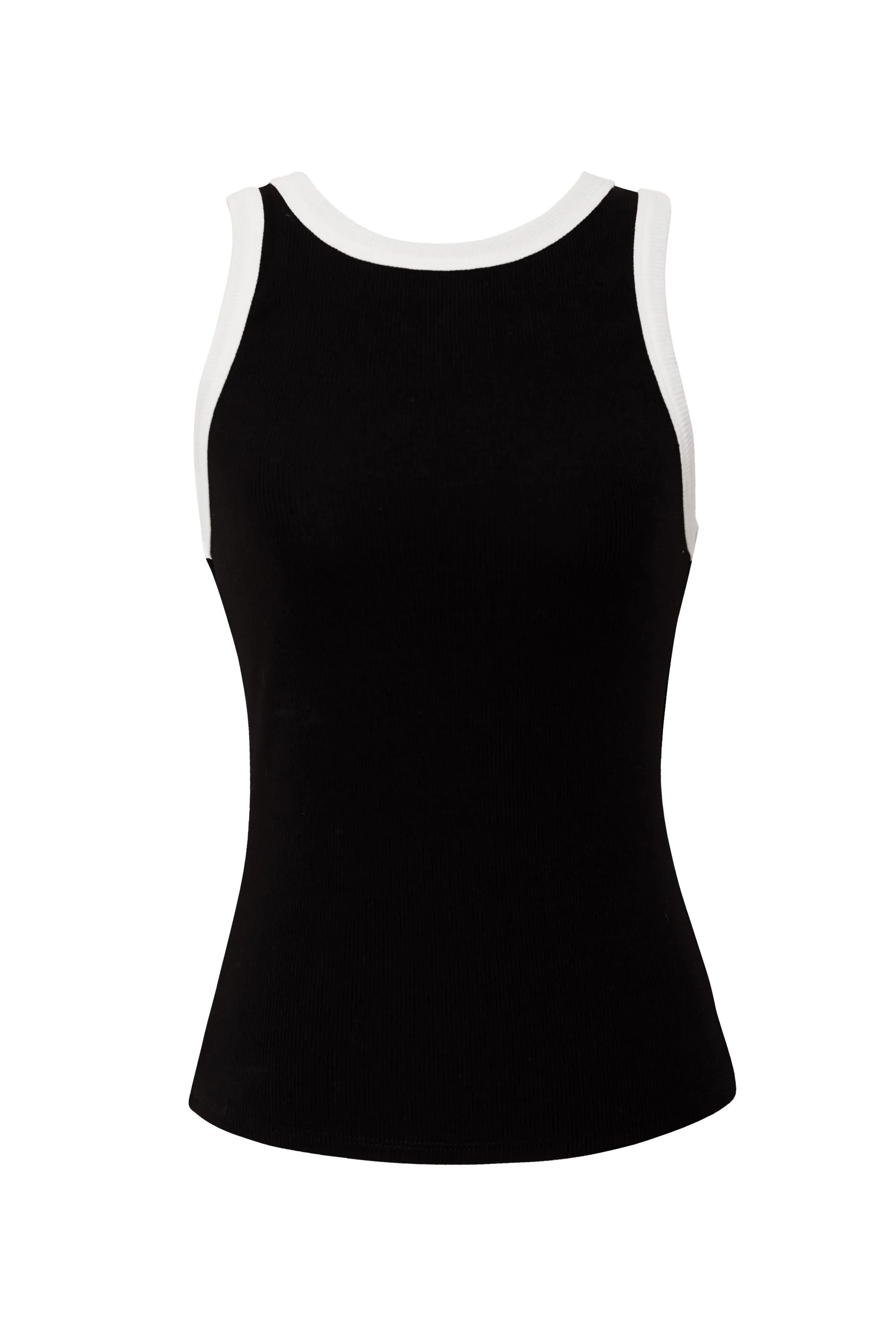 Torrey Black Racerback Tank Top