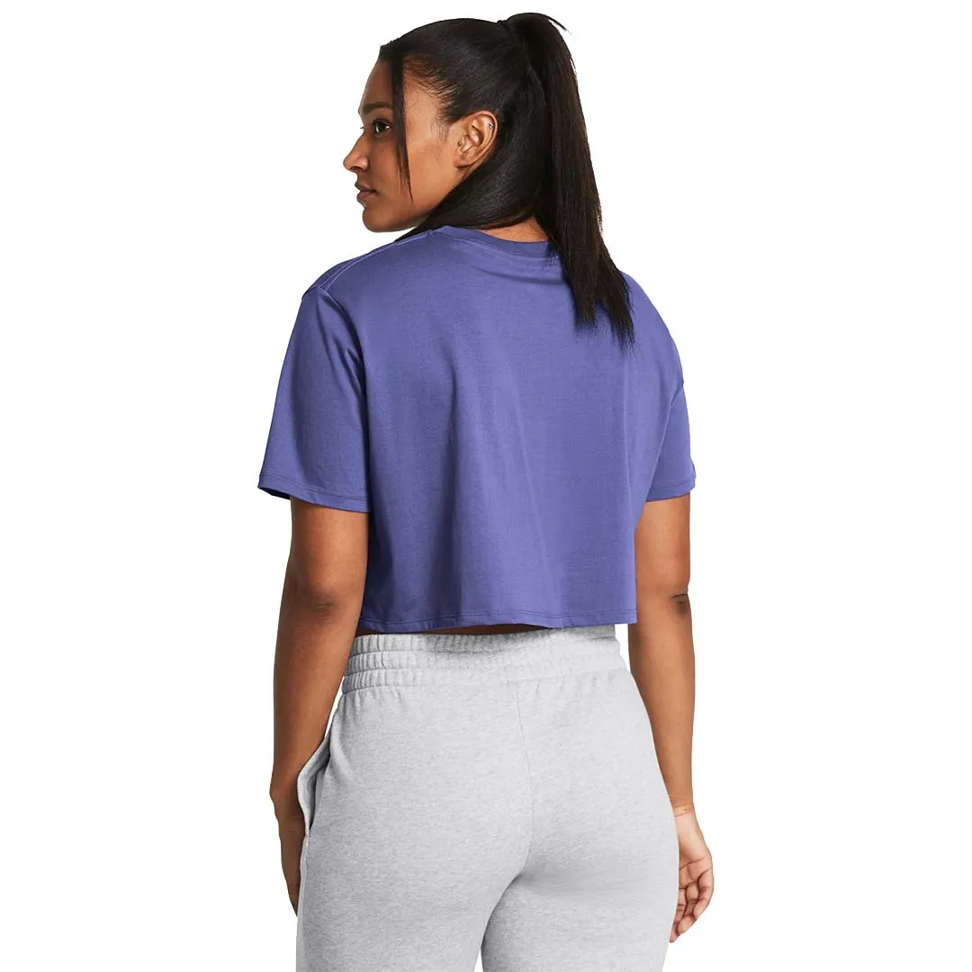 Under Armour Womens Campus Boxy Crop SS | 1383644-561