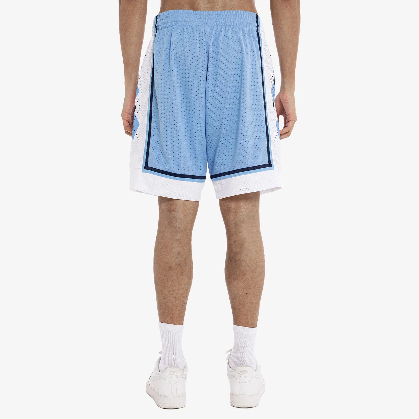 University of North Carolina Tar Heels 92-93 HWC Swingman Shorts - Light Blue