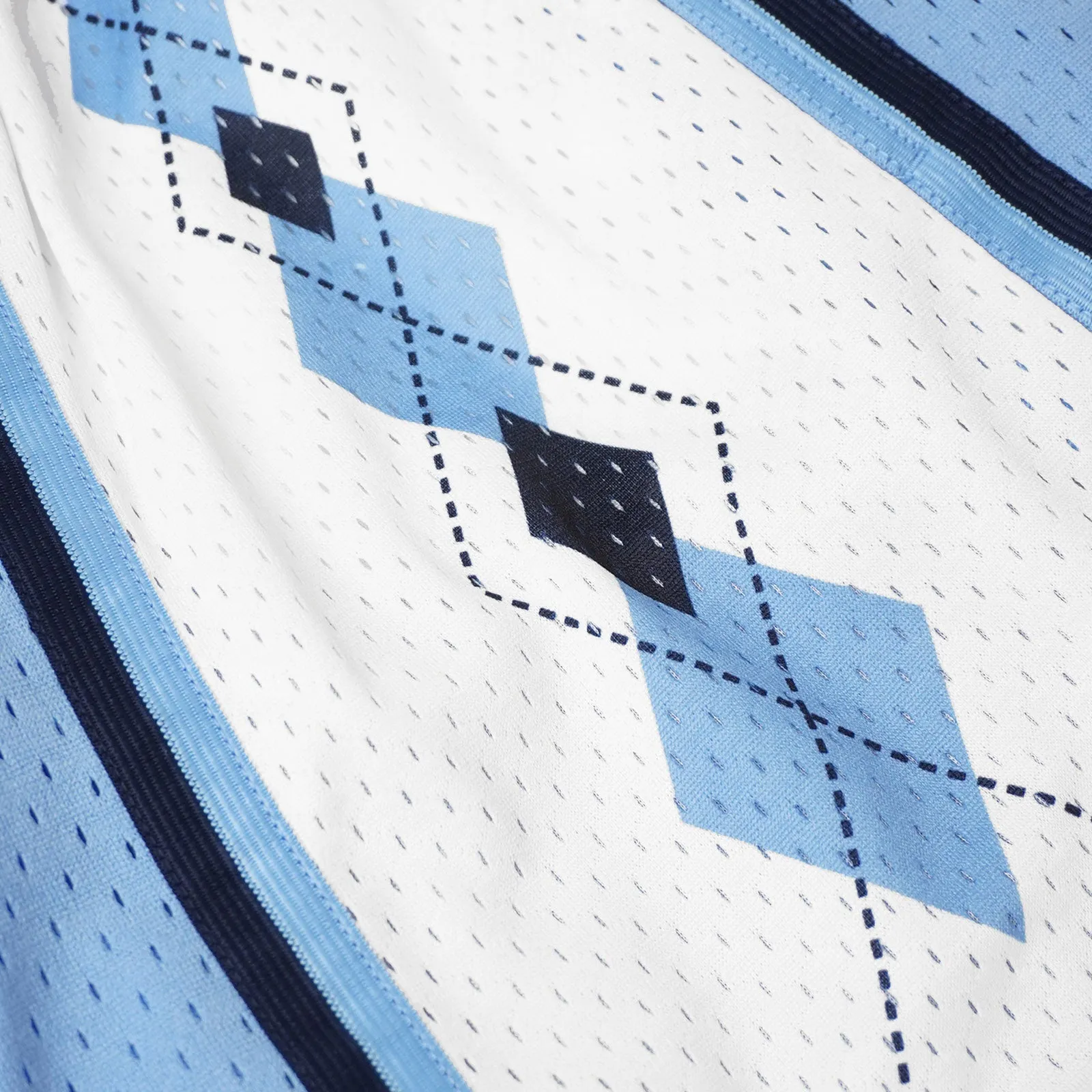 University of North Carolina Tar Heels 92-93 HWC Swingman Shorts - Light Blue