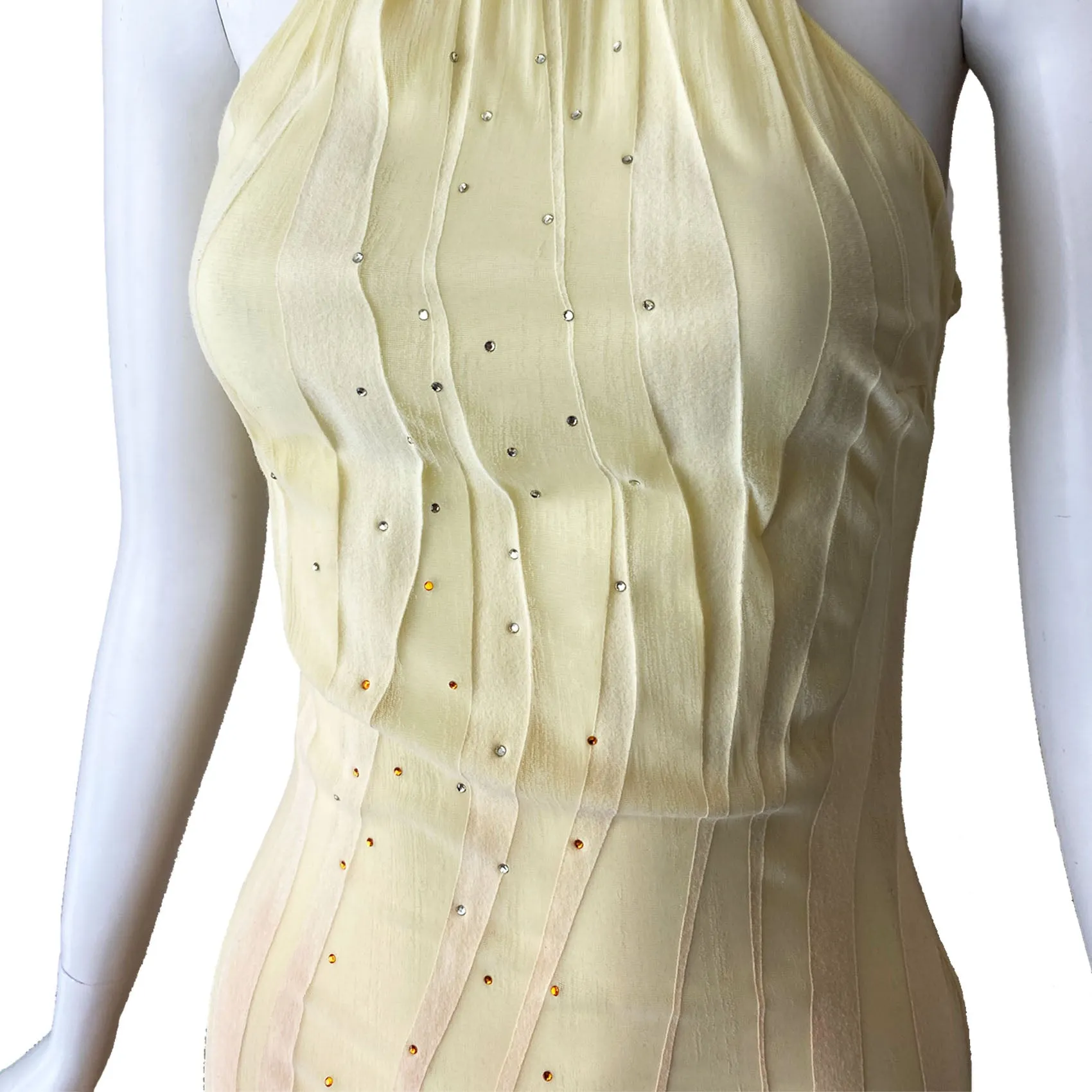 Versace Jeans Couture Y2K Ombre Slip Dress
