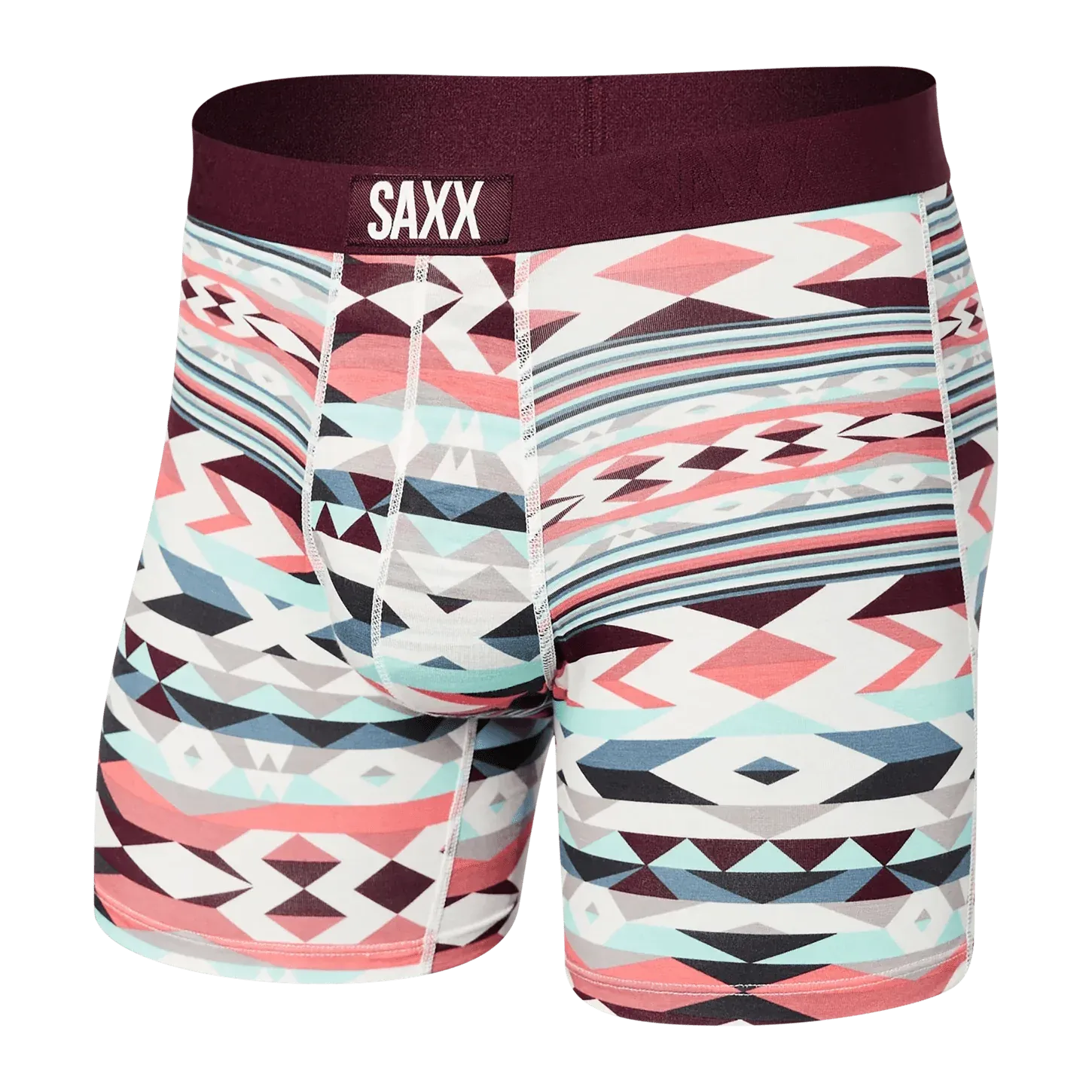 Vibe Super Soft Boxer Brief - Park Lodge Geo Multi