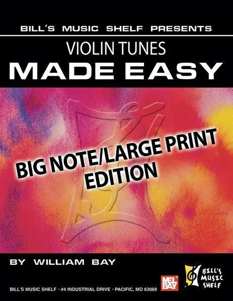 Violin Tunes Made Easy, Big Note/Large Print Edition