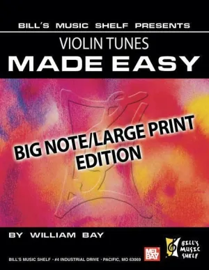 Violin Tunes Made Easy, Big Note/Large Print Edition
