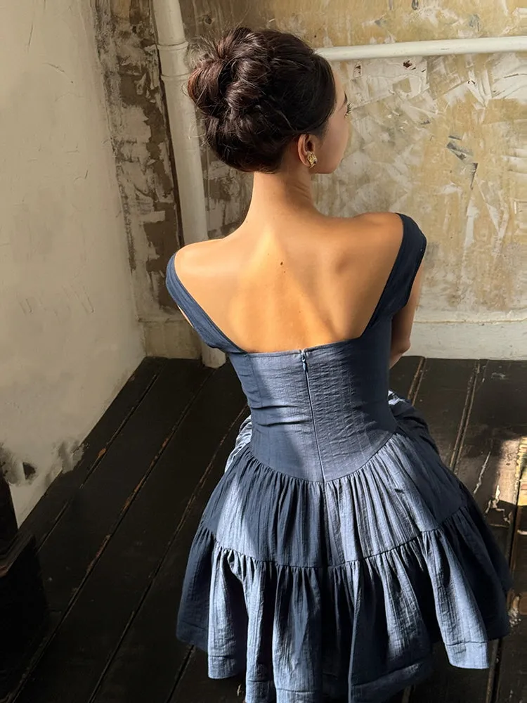 Whipped Rose Tulle Dress