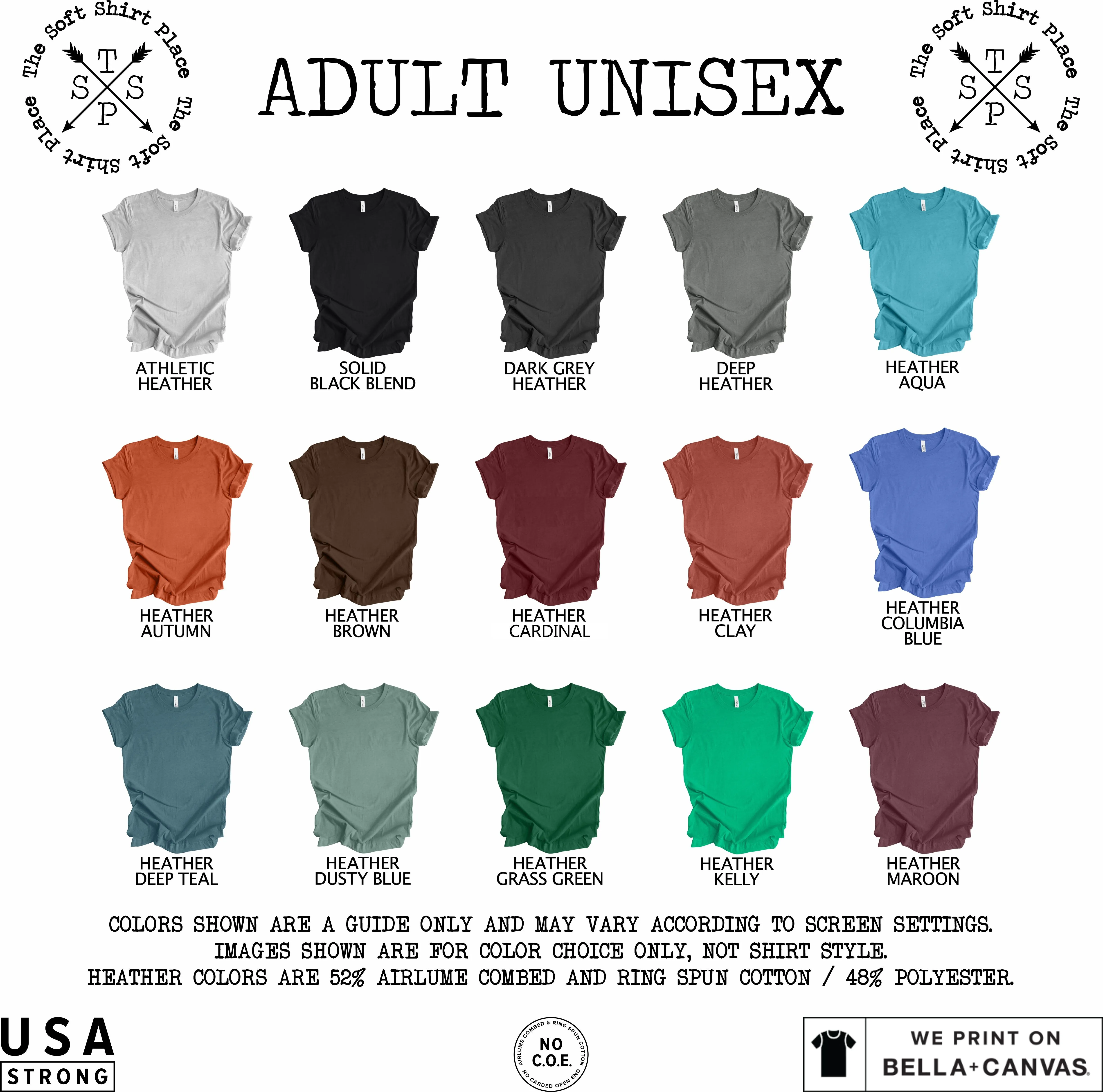 White Oak Flats - Adult Unisex Crew Neck T-Shirt