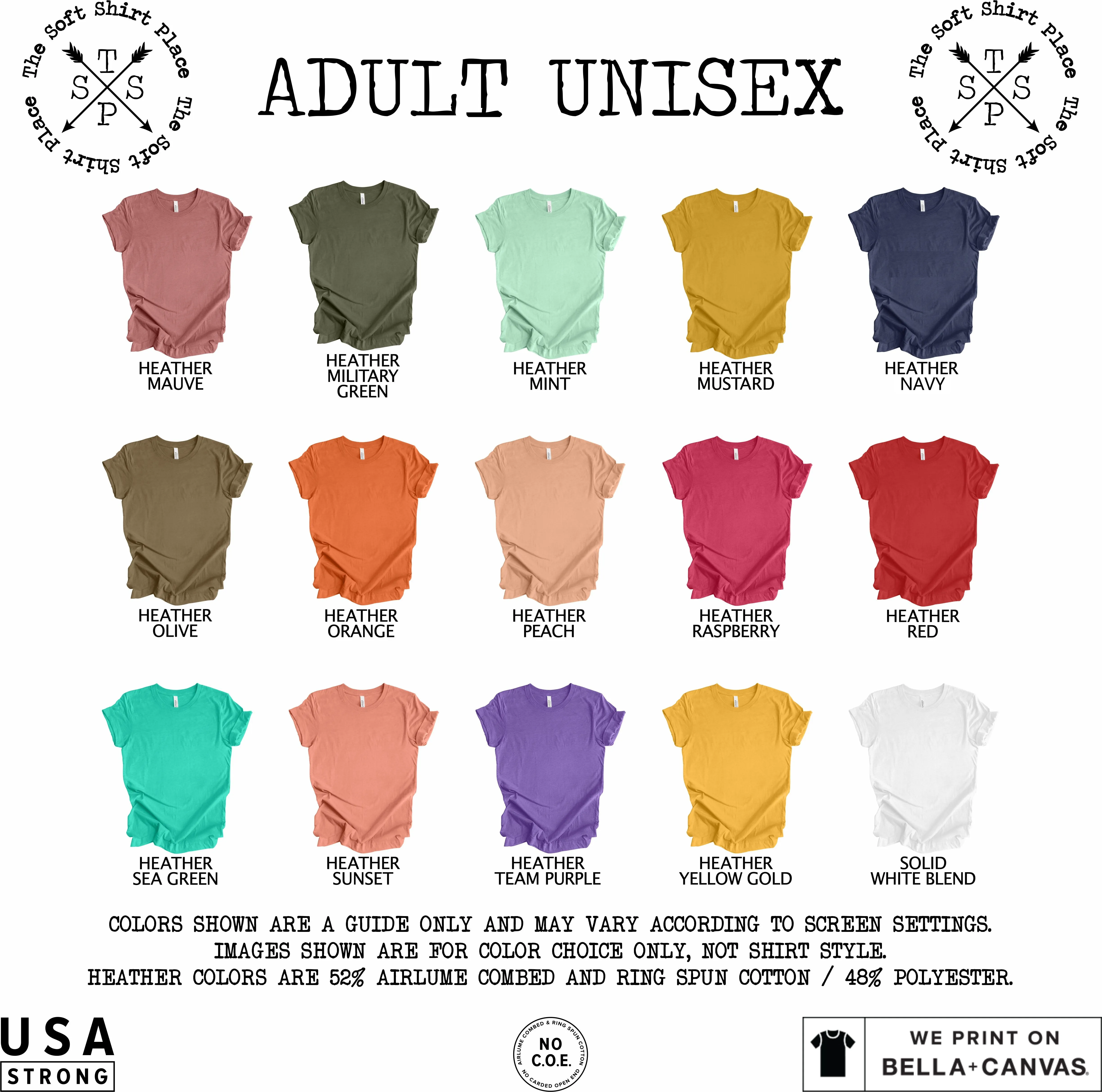 White Oak Flats - Adult Unisex Crew Neck T-Shirt