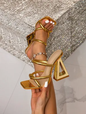 Women High Heel Sandals Summer New Comfortable All-Match Ladies Mule Slippers For Outdoor Beach Party Elegant Fashion Square Toe Red High Heels