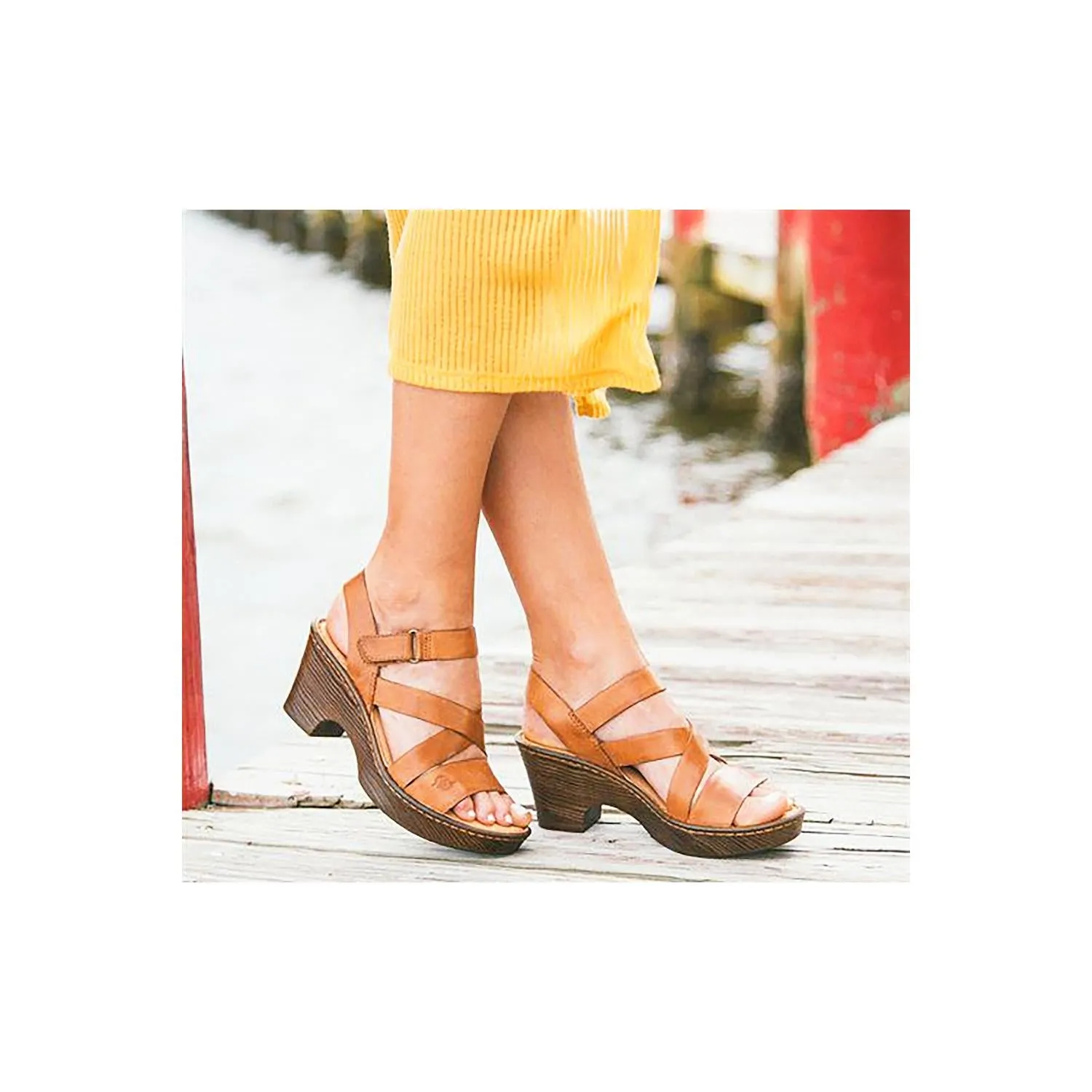 Women's Born Cubera Cognac Leather