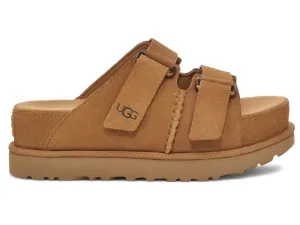 WOMEN'S UGG GOLDENSTAR HI SLIDE SANDAL | CHESTNUT