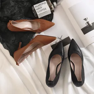 Work Elastic And Simple New Spring Women's Shoes