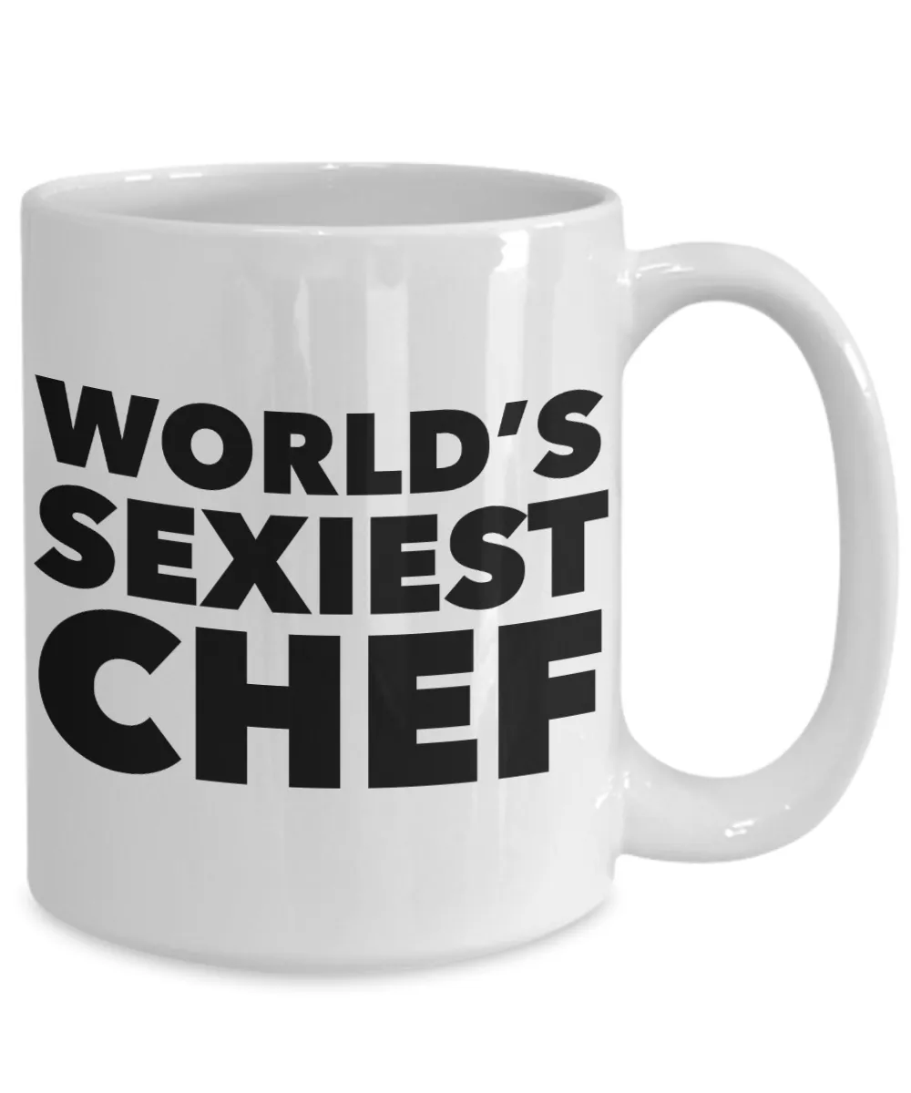 World's Sexiest Chef Mug Ceramic Coffee Cup