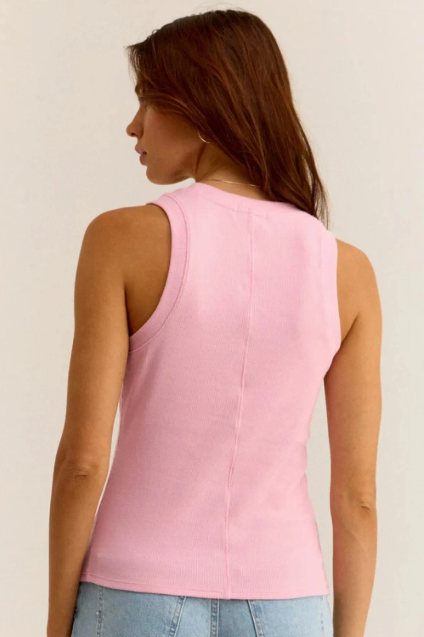 Z Supply: Sirena Rib Tank in Peony