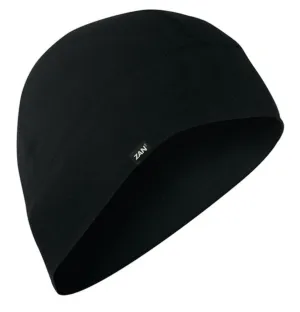 ZAN Headgear Beanie / Helmet Liner SportFlex Series Black WHLL114