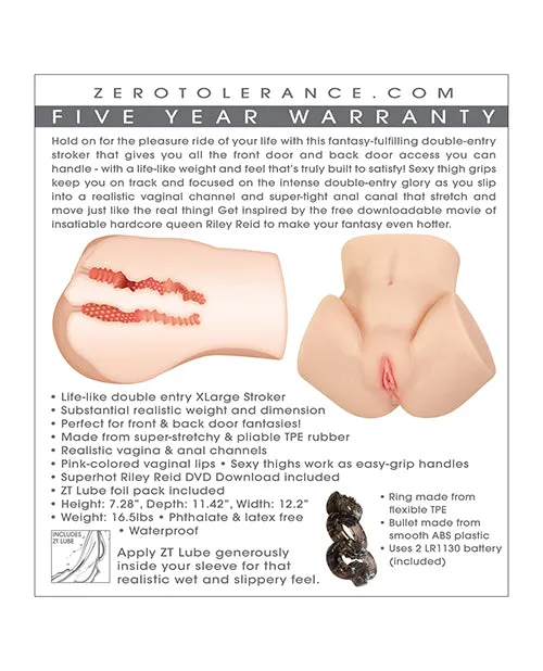 Zero Tolerance Riley Reid Body Stroker
